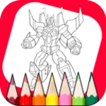 Logo of Robot Coloring Book android Application 