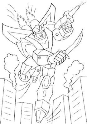 Robot Coloring Book android App screenshot 0