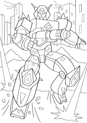 Robot Coloring Book android App screenshot 2